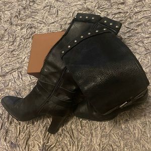 Black Leather boots